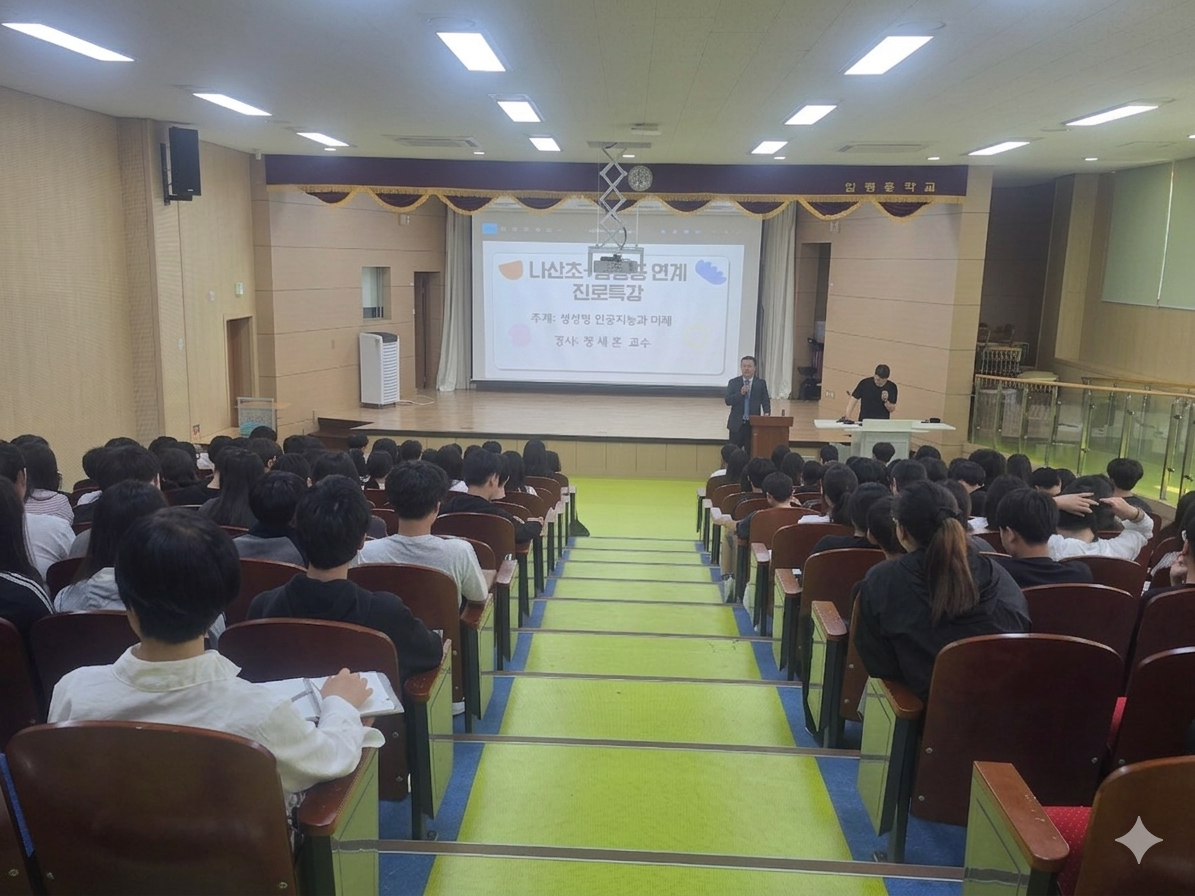 나산초-함평중 연계 진로특강